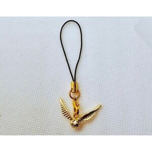 Golden Snitch Phone Charm!  (Quidditch from Harry Potter) Handmade